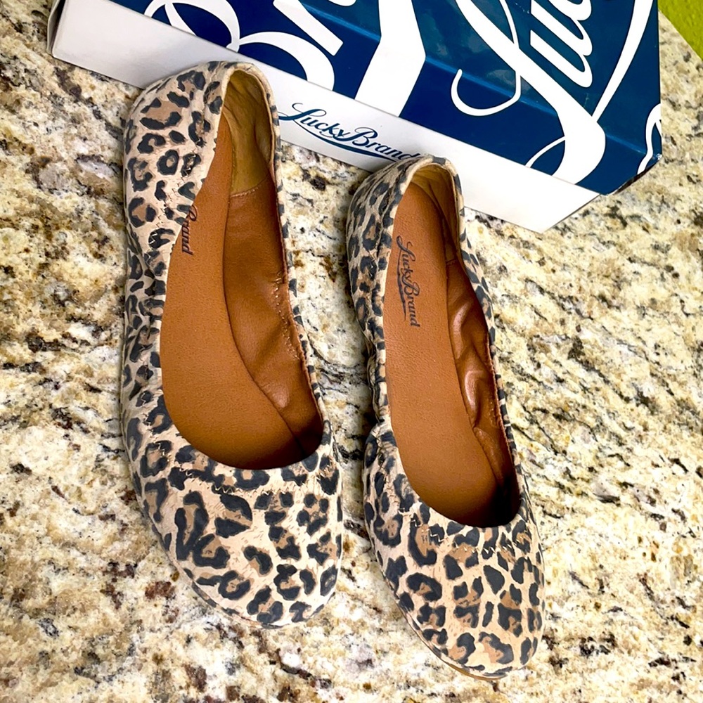 Lucky Brand - LK Emmie Leopard size 7.5